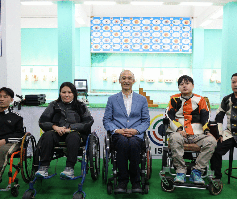 Korean Paralympic Delegation Visits Bhutan Shooting Federation Ahead of 6th Paralympic Festival