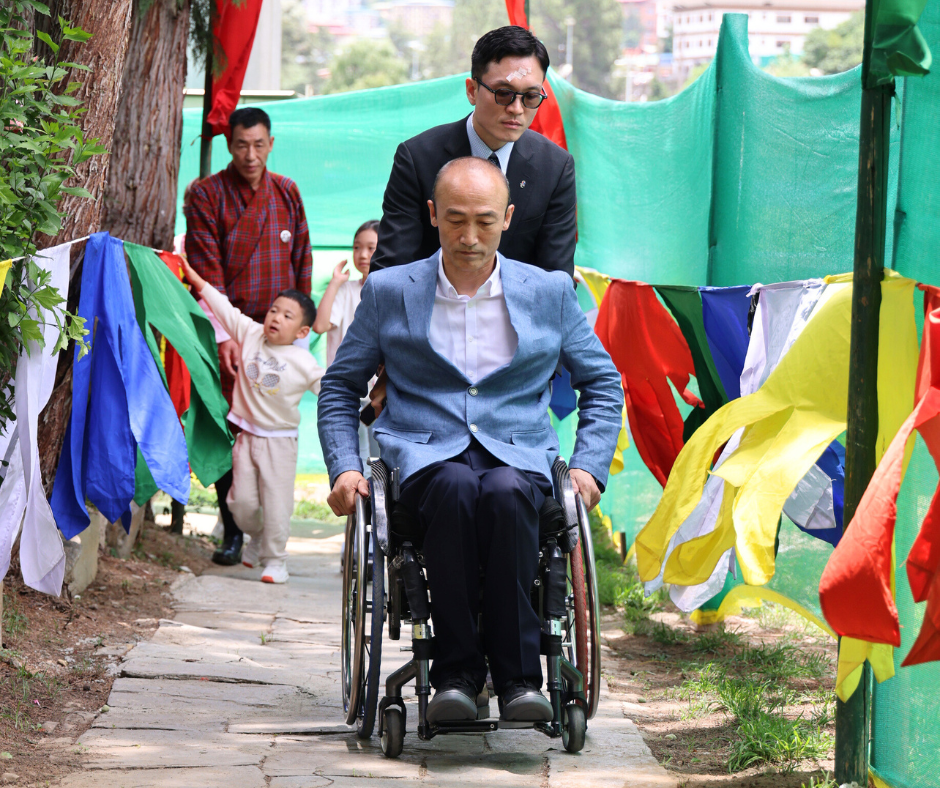 Korean Paralympic Delegation Visits Bhutan Shooting Federation Ahead of 6th Paralympic Festival