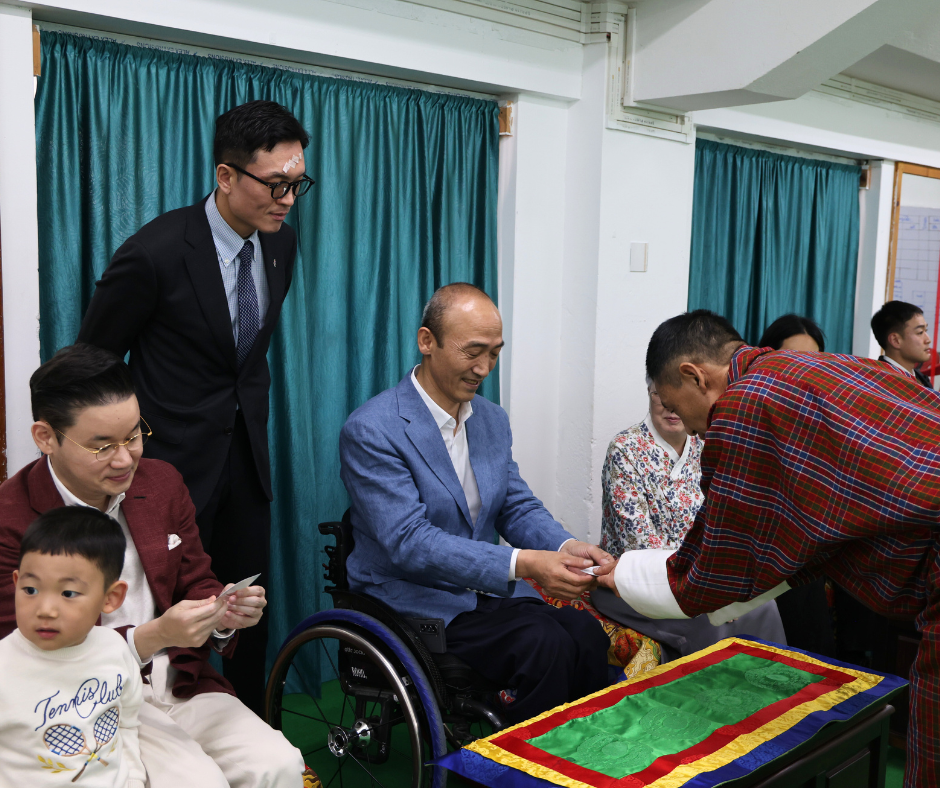 Korean Paralympic Delegation Visits Bhutan Shooting Federation Ahead of 6th Paralympic Festival