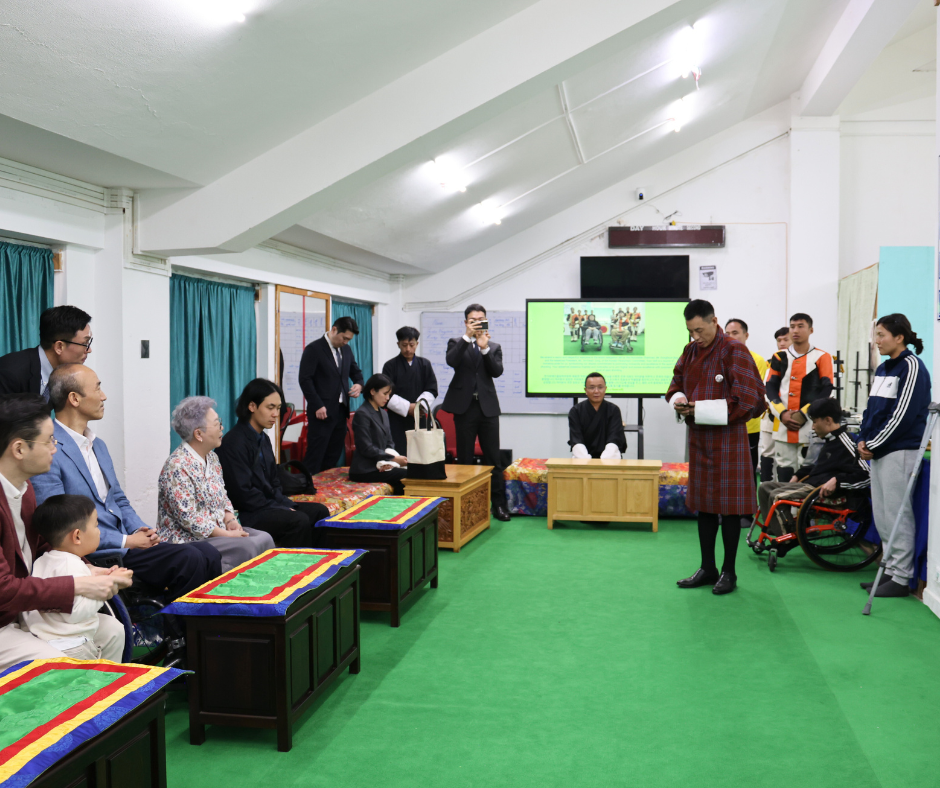 Korean Paralympic Delegation Visits Bhutan Shooting Federation Ahead of 6th Paralympic Festival