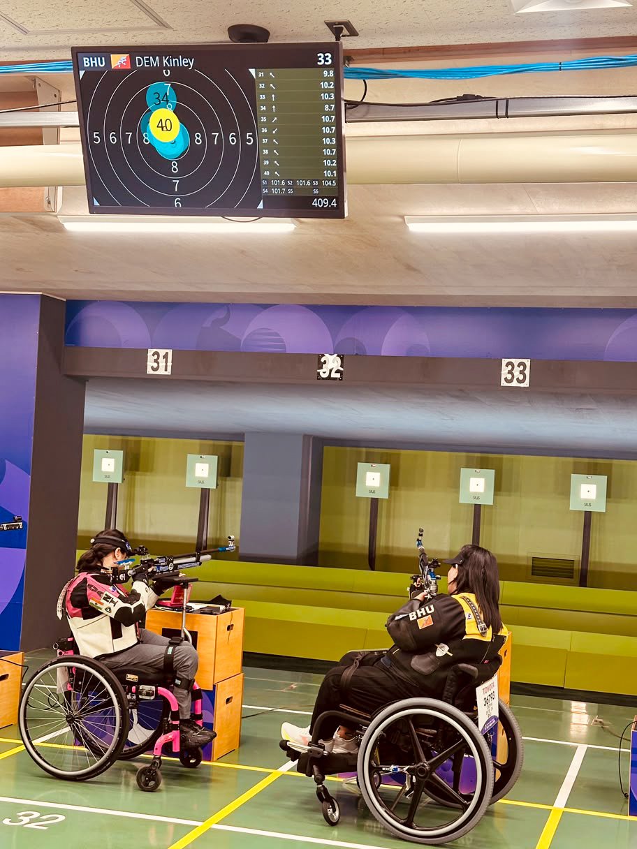 Kinley Dema Para-Shooter Athlete