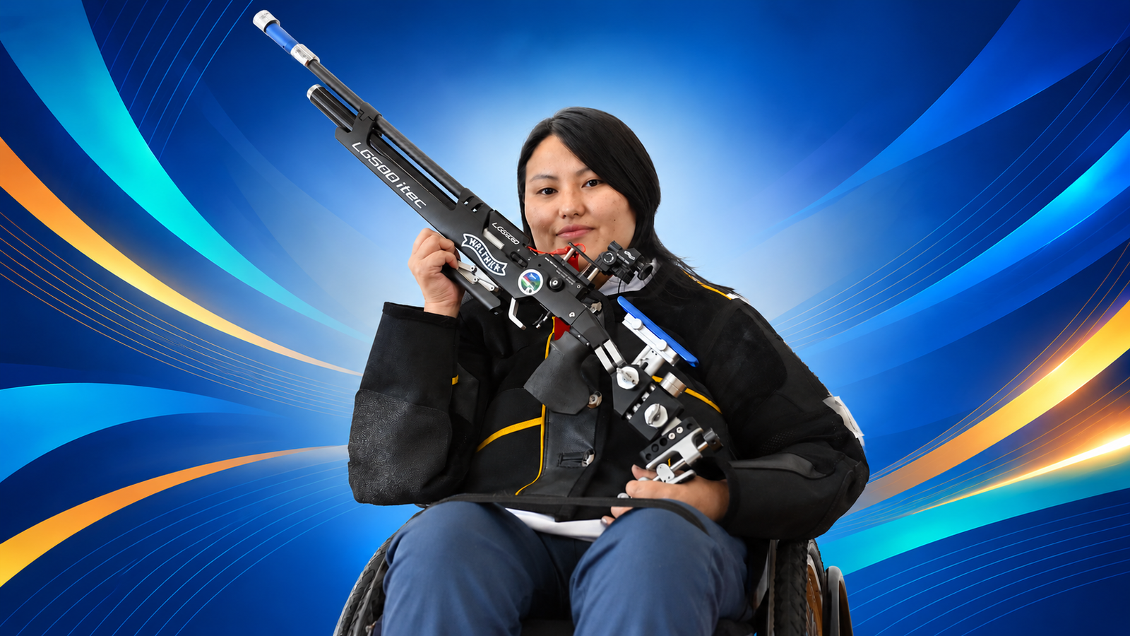 Kinley Dema Para-Shooter Athlete